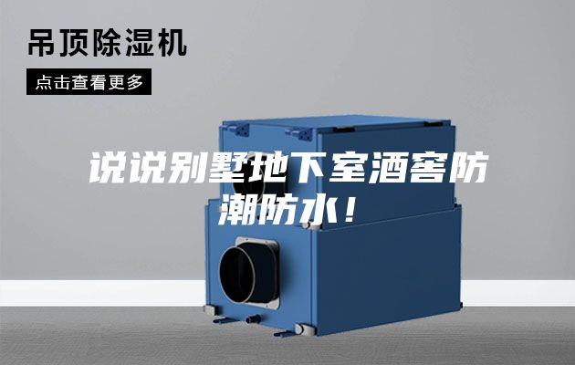 說(shuō)說(shuō)別墅地下室酒窖防潮防水！