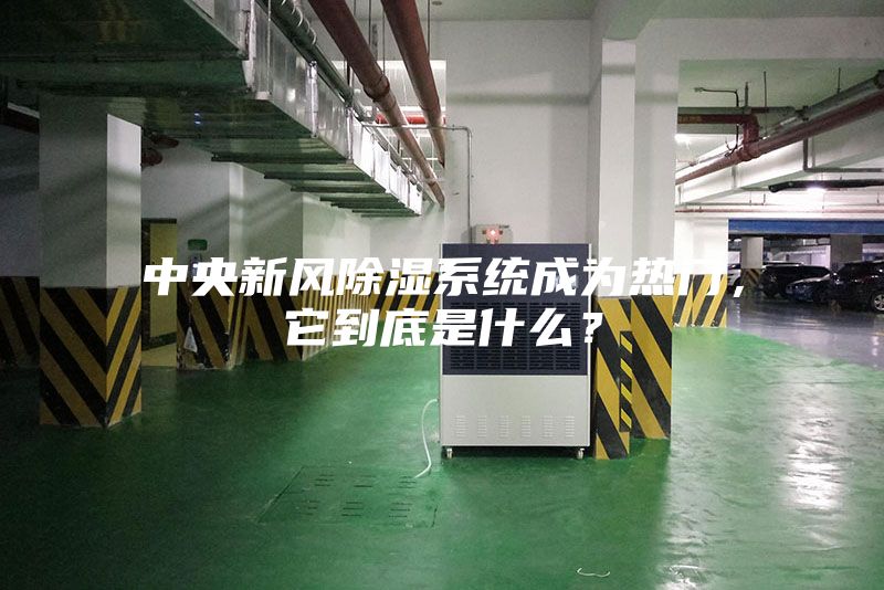 中央新風除濕系統成為熱門，它到底是什么？