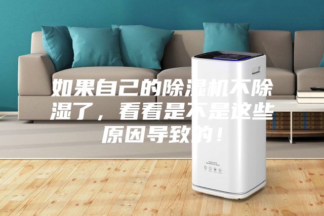 如果自己的除濕機不除濕了，看看是不是這些原因?qū)е碌模?></div>
								<div   id=