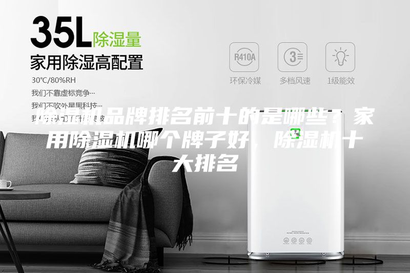除濕機品牌排名前十的是哪些？家用除濕機哪個牌子好，除濕機十大排名