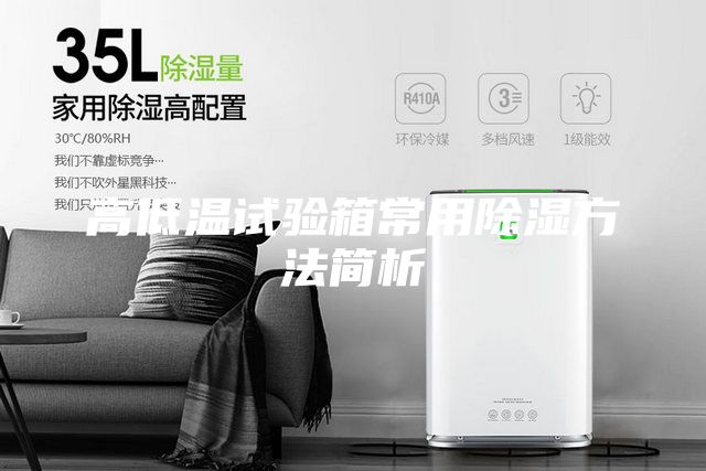 高低溫試驗箱常用除濕方法簡析