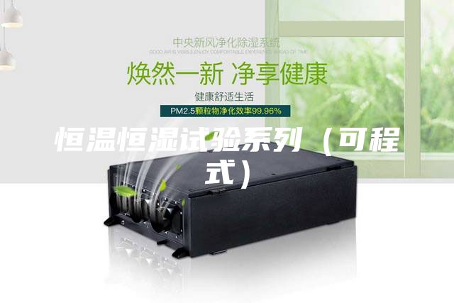 恒溫恒濕試驗系列（可程式）