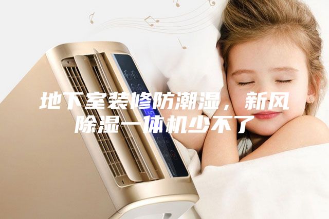 地下室裝修防潮濕，新風除濕一體機少不了